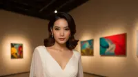 7 Model Dress Pesta Kombinasi Brokat dan Chiffon 2025, Elegan dan Anggun