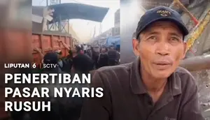 Penertiban Pasar Nyaris Ricuh