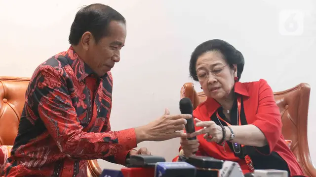 Joko Widodo atau Jokowi dan Megawati