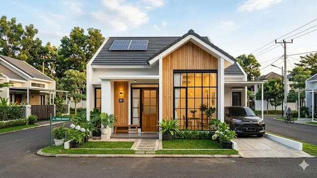 Model Rumah 1 Lantai Tipe 50