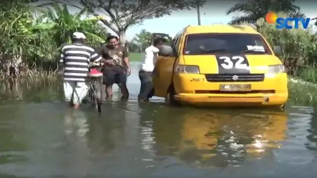 Banjir terparah terjadi di Kelurahan Sei Mati, di kelurahan ini ratusan rumah warga terendam banjir rob.
