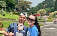 Deretan Potret Bahagia Yeni Inka dan Suami, Wajah Sang Buah Hati Masih Dirahasiakan