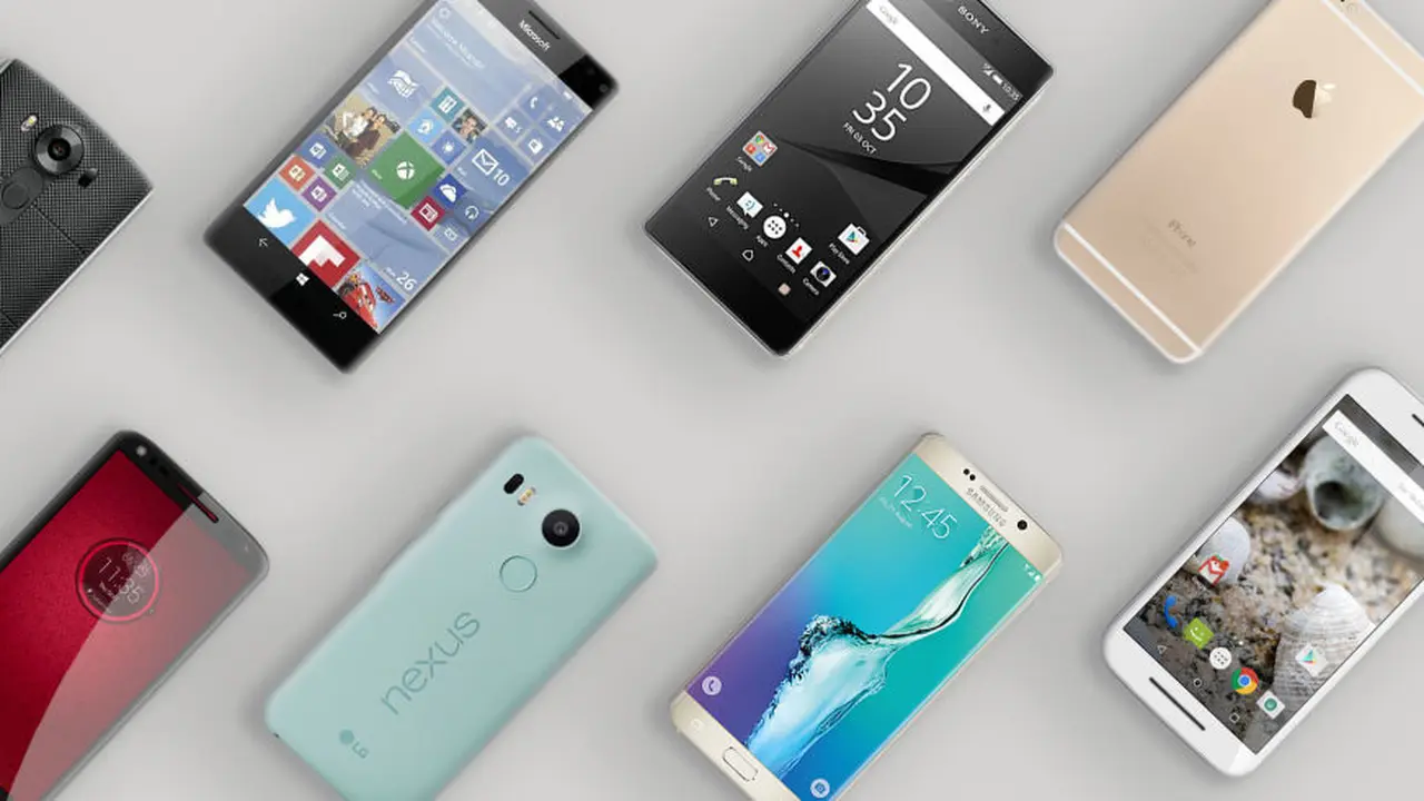 Ilustrasi smartphone