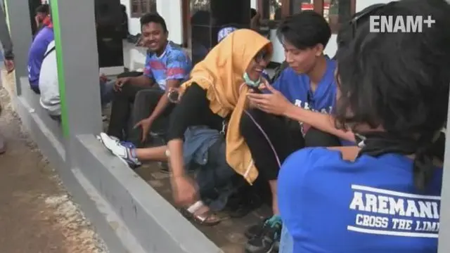ENAM PLUS: Final Piala Presiden, Suporter Arema FC Berdatangan ke Bogor