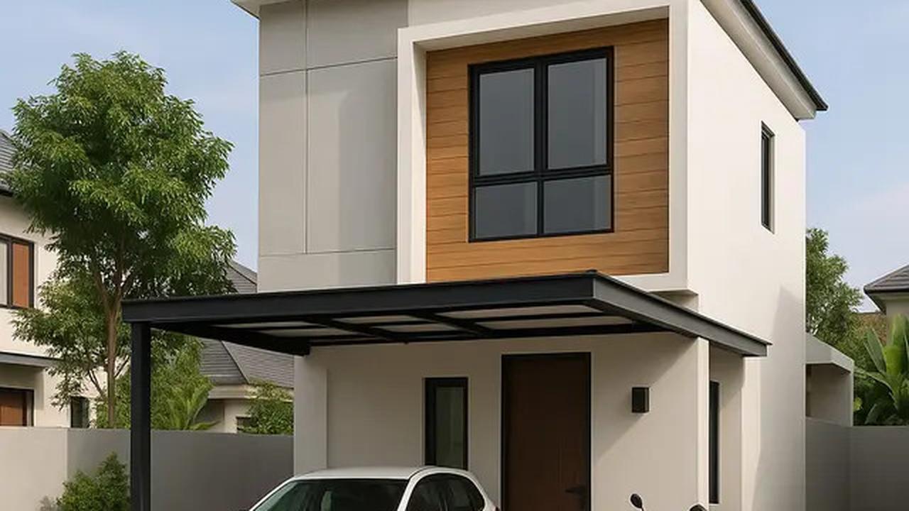 8 Inspirasi Rumah 7x10 Minimalis 2 Lantai 2025, Cocok untuk Keluarga Muda