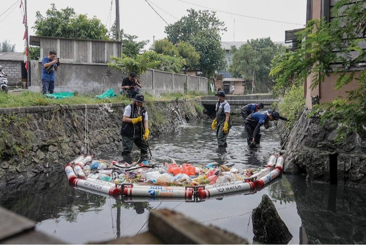 BRI Jaga Ekosistem Lewat Bersih-Bersih Sungai & Kesadaran Pengelolaan Sampah