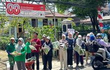 Fakta Unik: 110 Kantong Sayuran Hasil Pertanian Perkotaan Jakarta Barat Dibagikan ke Warga