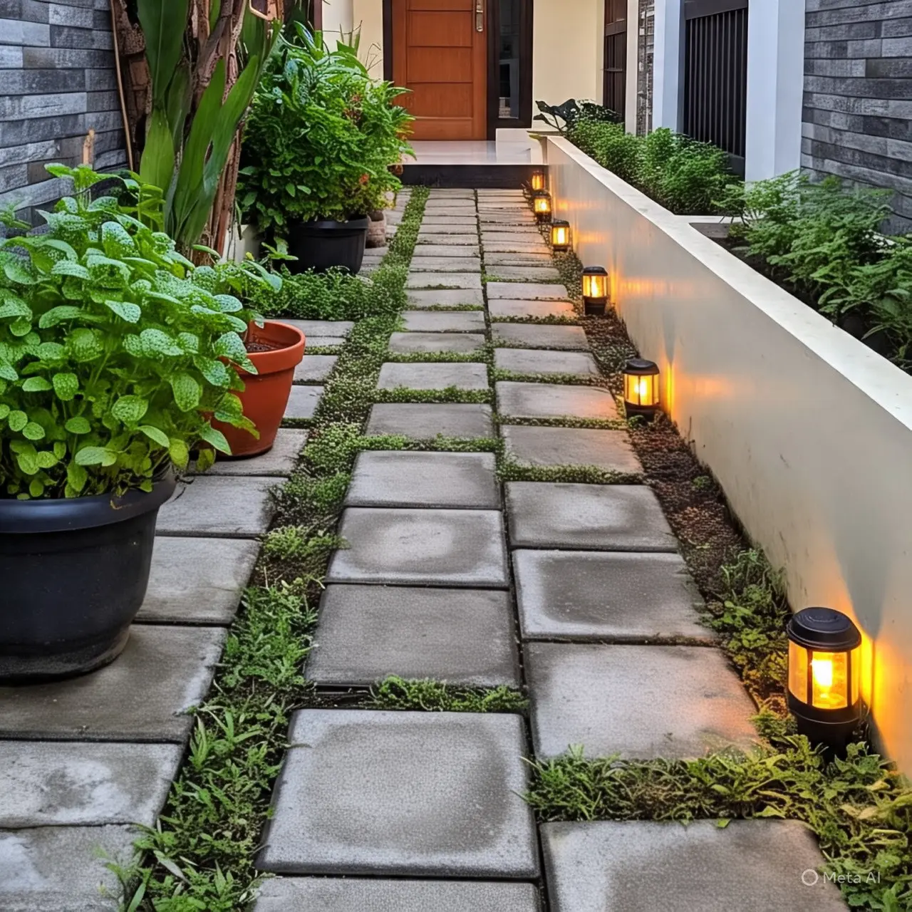 8 Inspirasi Halaman Depan Rumah Sederhana, Penataan Rapi Jadi Nyaman ...