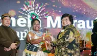 Petronela Merauje, salah satu penerima penghargaan Kalpataru 2023 dari kategori pembina. (dok. Biro Humas KLHK)