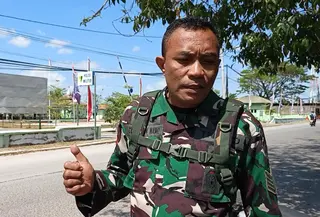 Ayah Prada Lucky, Christian Namo (Liputan6.com/Ola Keda)