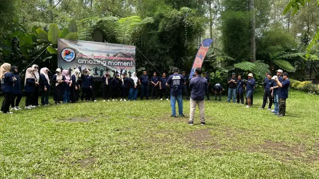 Perkuat Solidaritas, Diskominfo Kalimantan Selatan Gelar Outbound Seru