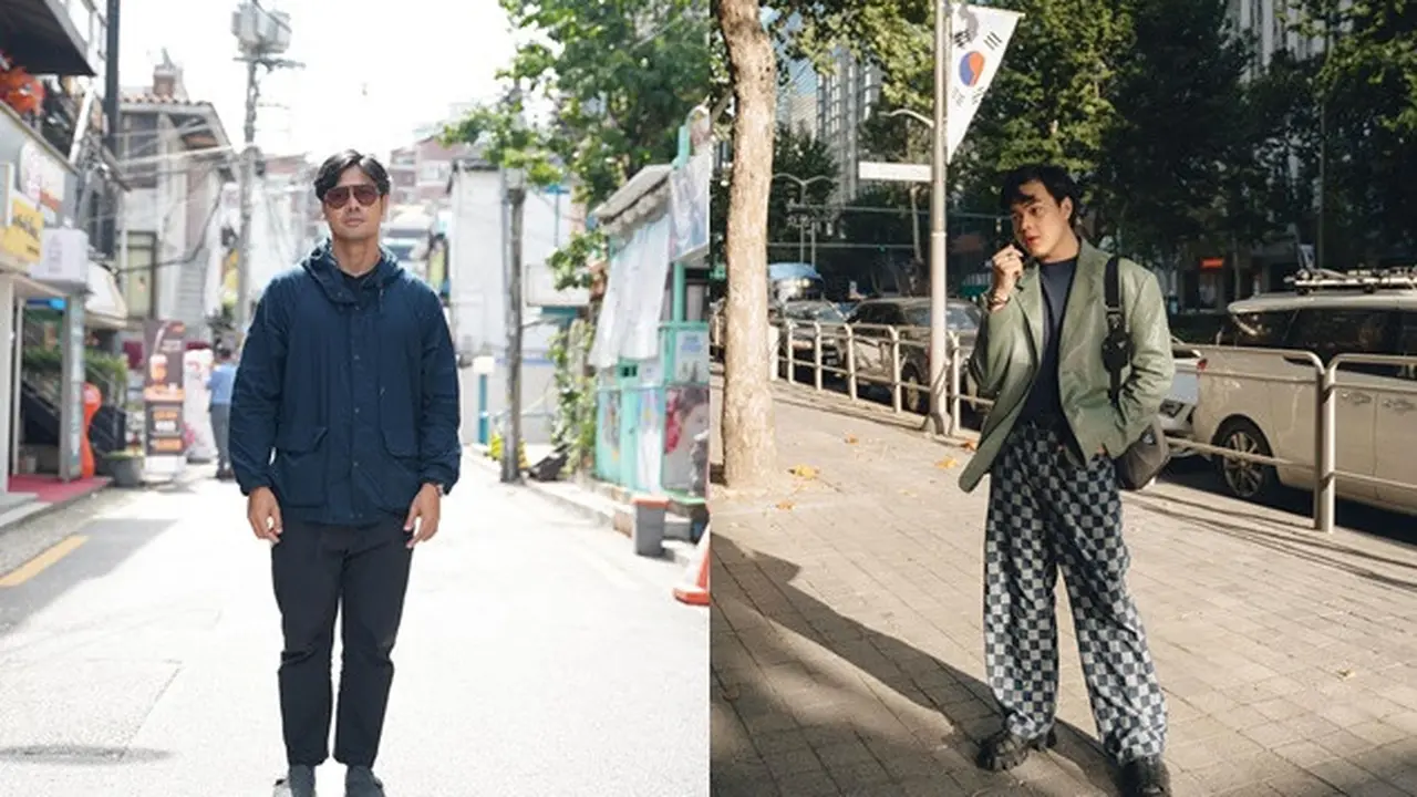 7 Potret Seleb Liburan di Korea Selatan, Jovi Adhiguna Nyaris Datangi Halloween Itaewon