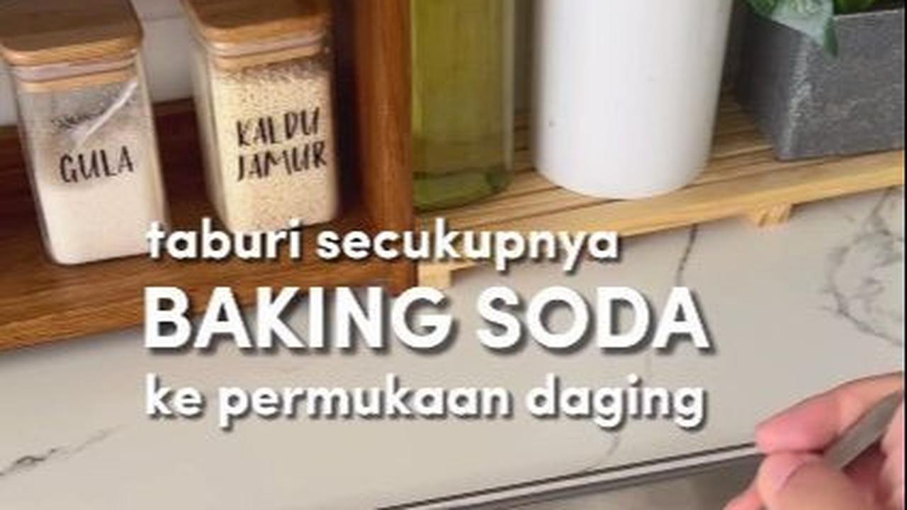 Taburi Daging dengan Baking Soda