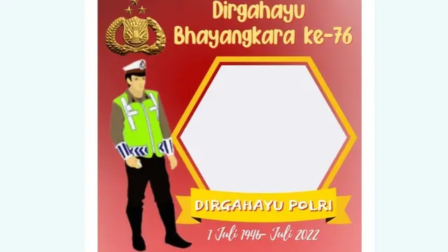 Link Twibbon Hari Bhayangkara 2022 dan Cara Membuatnya.