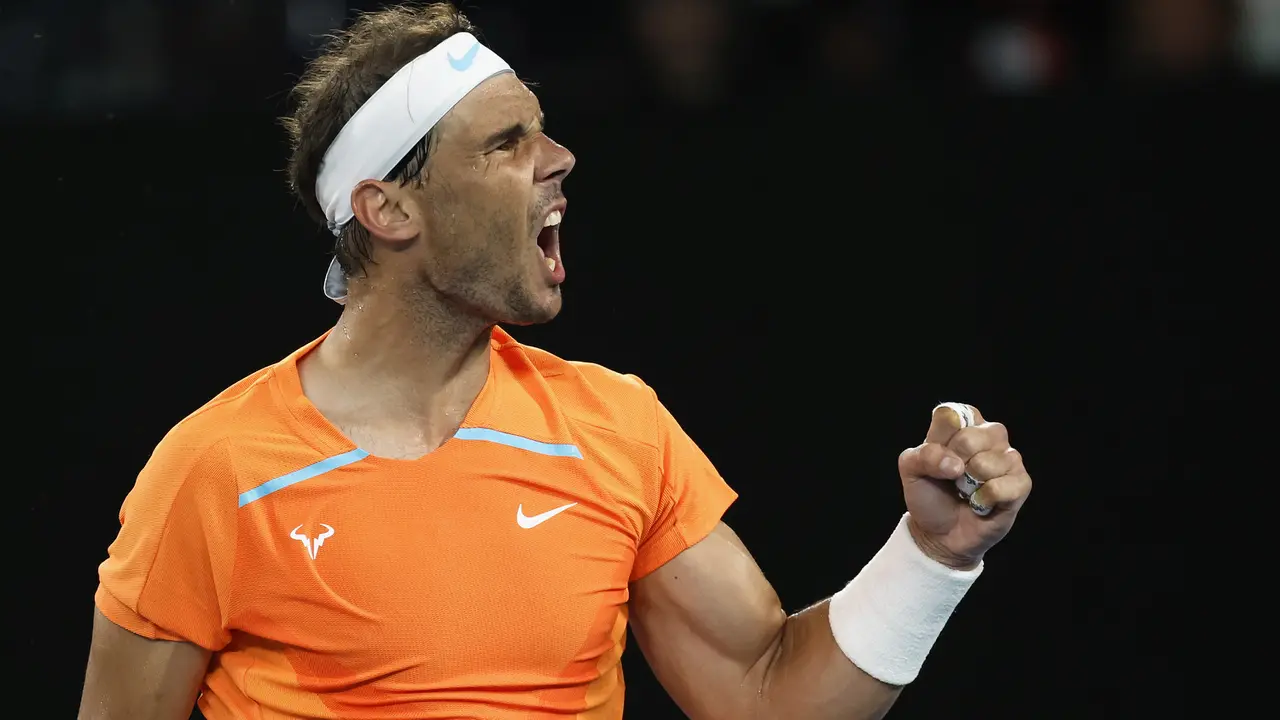 Foto: Cedera Kambuh, Rafael Nadal Jadi Juara Bertahan Australia Open yang Paling Cepat Tersingkir dalam 7 Tahun Terakhir