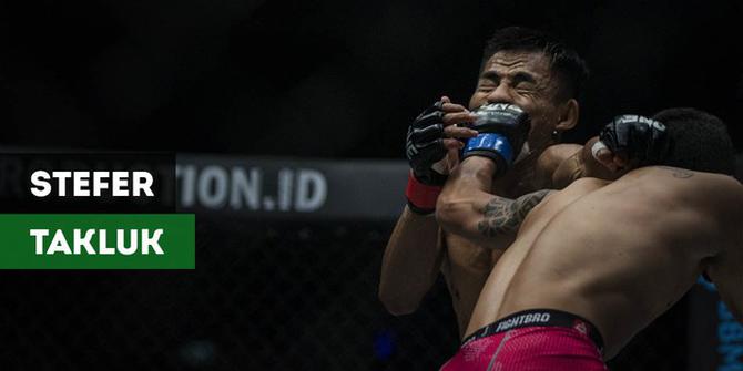 VIDEO: Stefer Rahardian Takluk dari Petarung China di One Championship