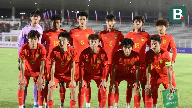 Timnas China U-20 vs Timnas Indonesia U-20: Laga Kedua Uji Coba Internasional