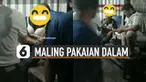 Uniknya warga tidak menghakimi maling tersebut namun memberikan hukuman yang lucu.