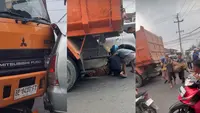 Kronologi Truk Rem Blong Picu Kecelakaan Beruntun di Bandar Lampung