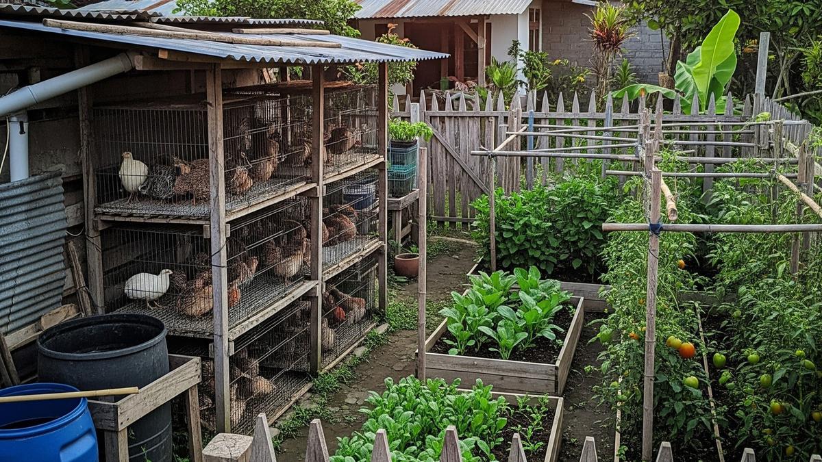 9 Kombinasi Usaha Ternak dan Kebun Mini Rumahan di Desa, Solusi Mandiri Pangan