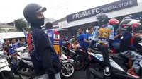 Konvoi Arema Juara Piala Presiden 2019 Diikuti Segelintir Aremania