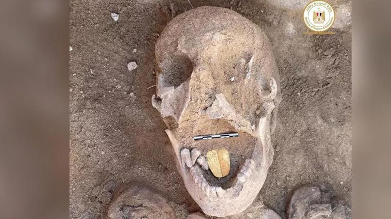 Lidah Emas Mumi Mesir Kuno