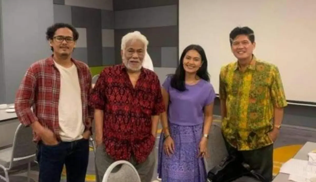 Lola Amaria saat bertemu Remy Silado