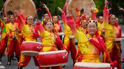 Asian Games ke-19 akan segera berlangsung di Hangzhou, China. (AP Photo/Vincent Thian)