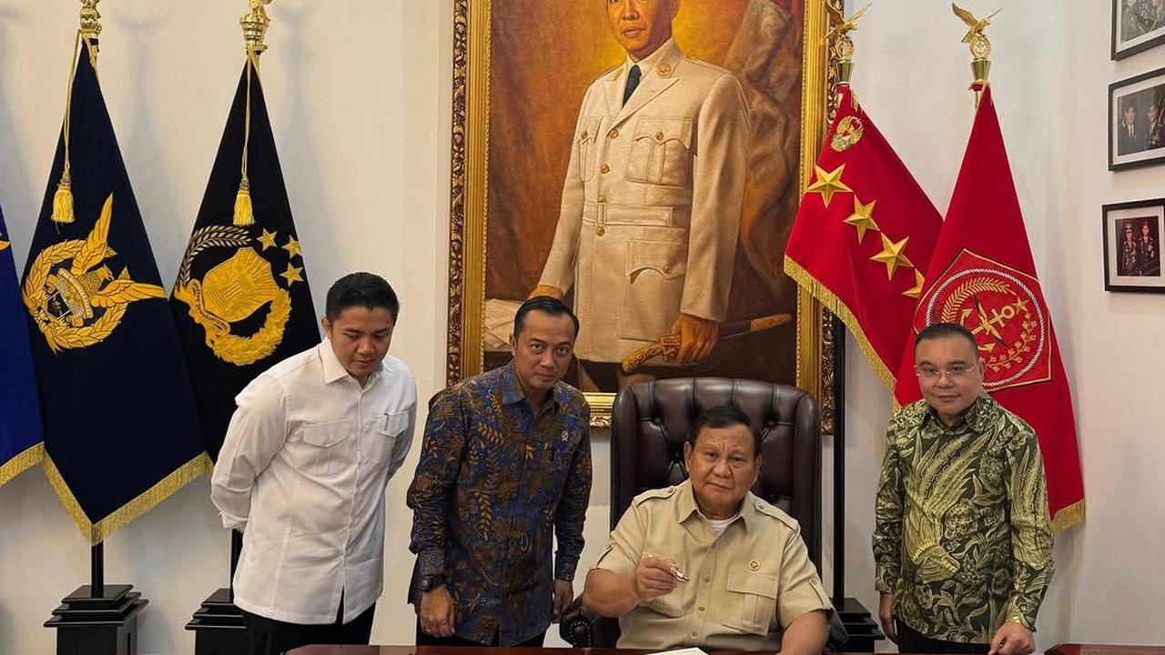Mengintip Ruang Kerja Presiden Prabowo