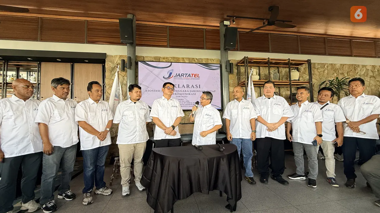 Deklarasi Asosiasi Penyelenggara Jaringan Tetap Telekomunikasi (Jartatel). Liputan6.com/Iskandar