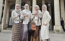 8 Potret Persahabatan Geng Berhijab yang Selalu Abadikan Momen Liburan dan Kerja, Adem Penuh Pesona