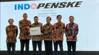 Indomobil diwakili anak usaha Indorent, menjalin kerja sama dengan mitra strategisnya Penske Truck Leasing dan Mitsui & Co Ltd. (ist)