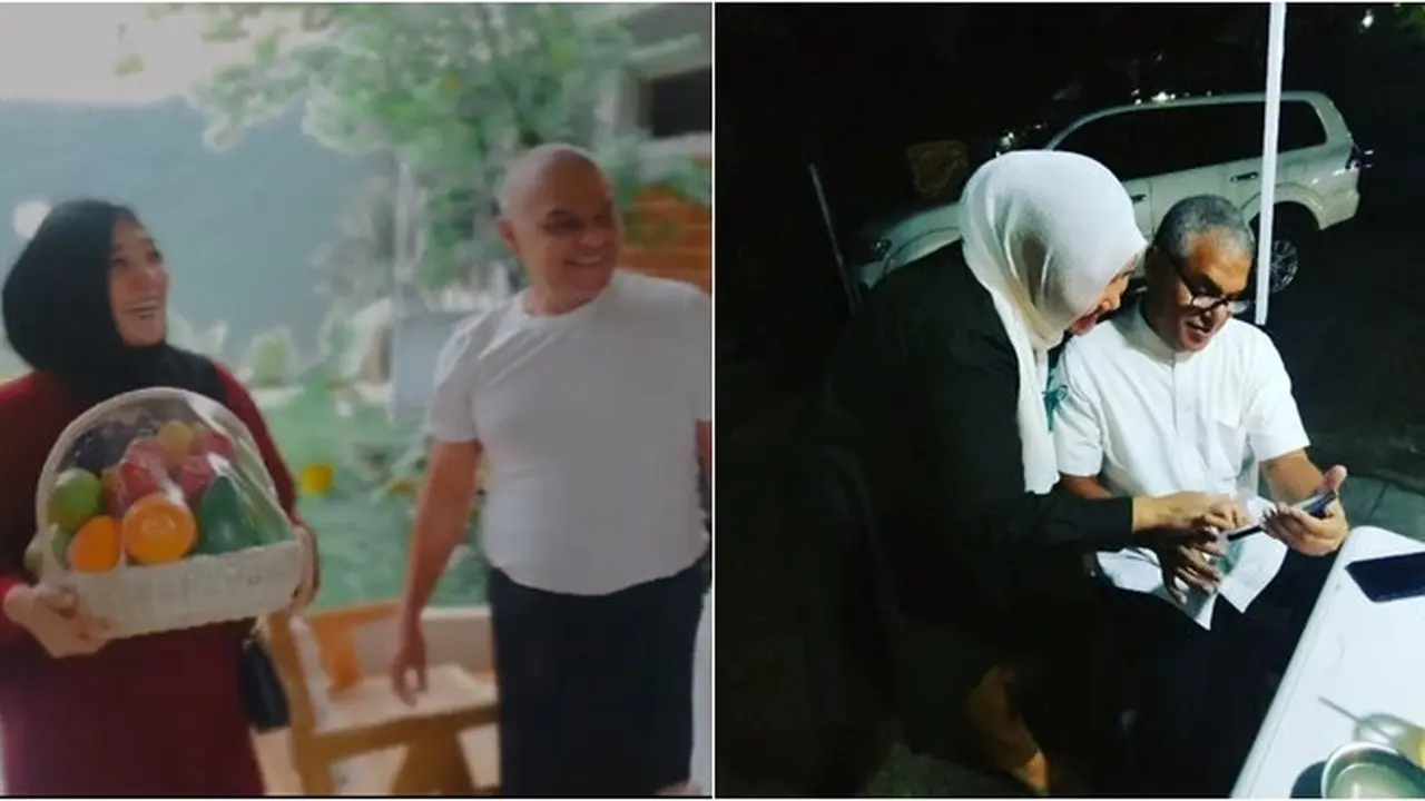 6 Potret Terbaru Penyanyi Religi Haddad Alwi, Dapat Kejutan Ultah ke-56 dari Sulis