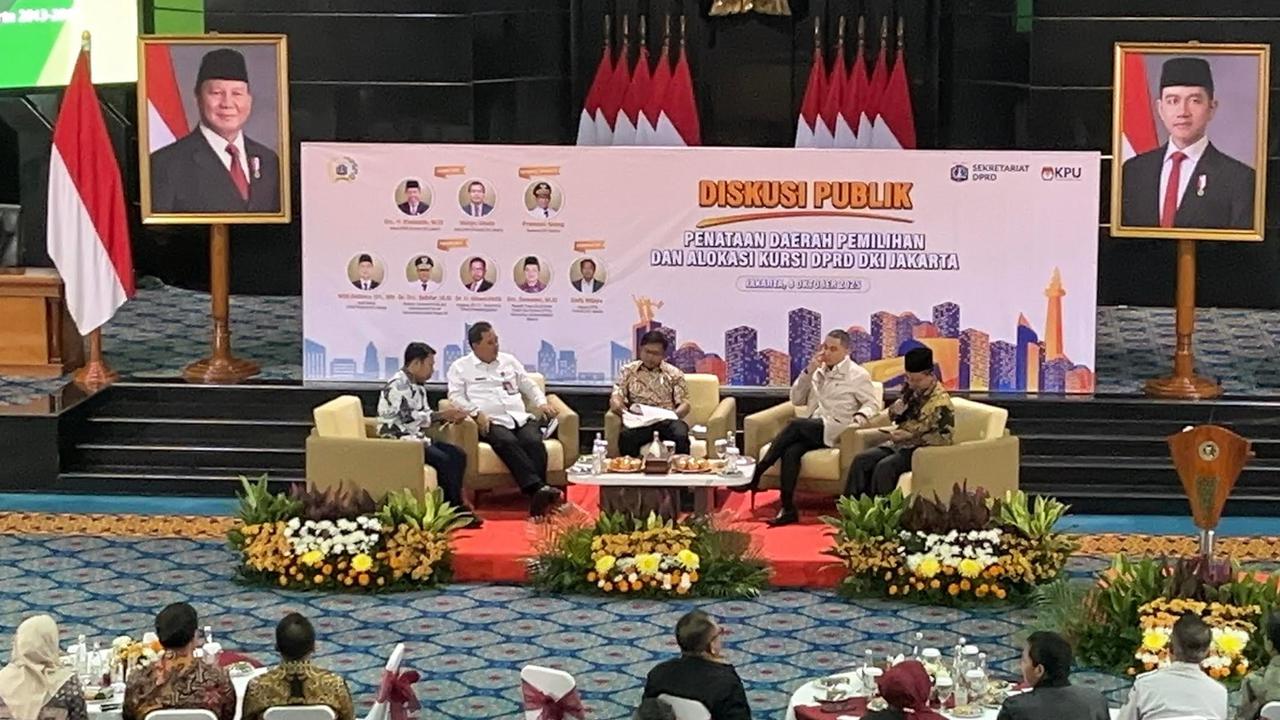 Jumlah Kursi DPRD DKI Bisa Berkurang Jadi 100, Ini Penjelasan KPU