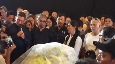 Mantan Menteri Agama Lukman Hakim Saiffudin menyampaikan pidato. (Liputan6.com/Wisnu Wardhana)