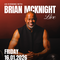 Poster konser Brian McKnight di Balai Sarbini, Jakarta. (dok. Folago)