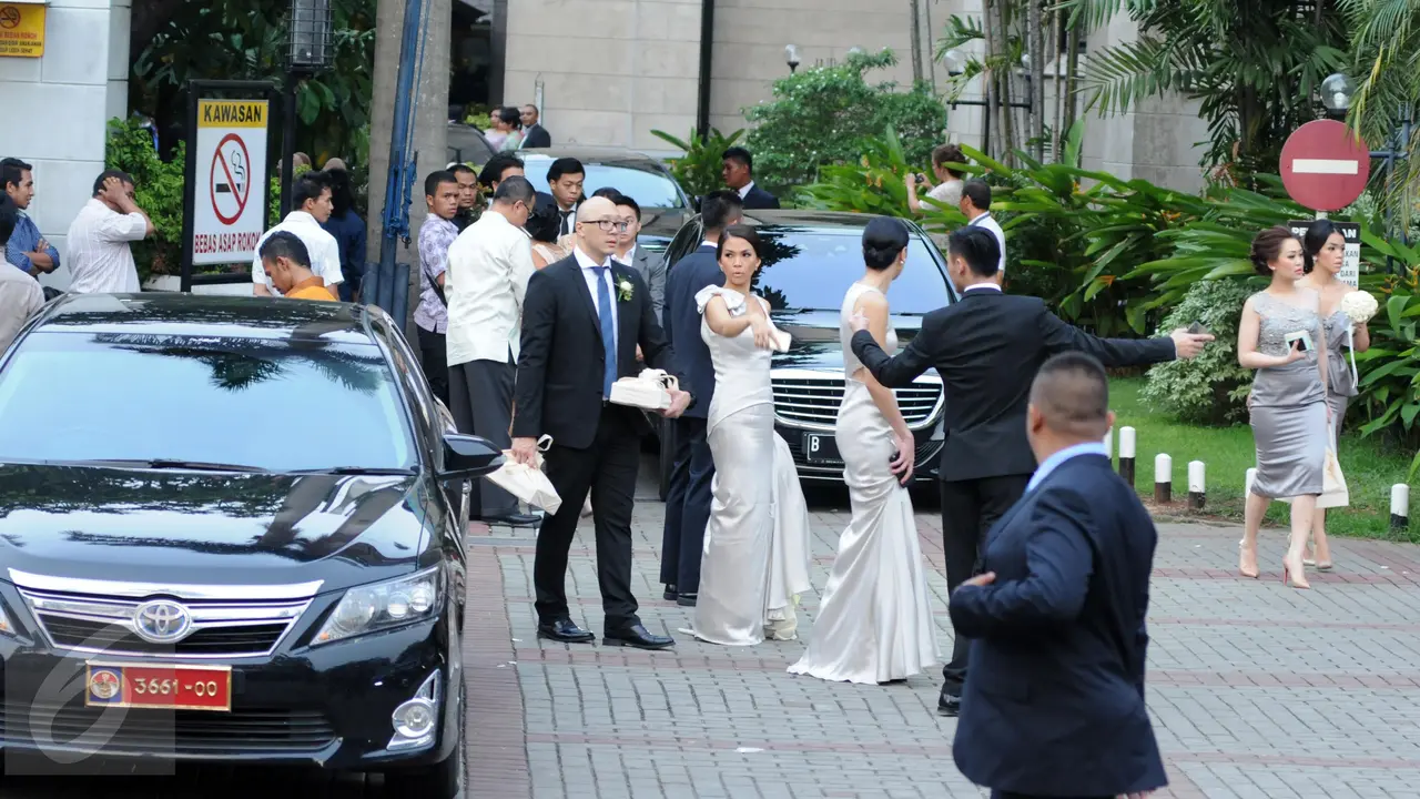 20151127-Beginilah Suasana Pernikahan Anak Kedua Setya Novanto