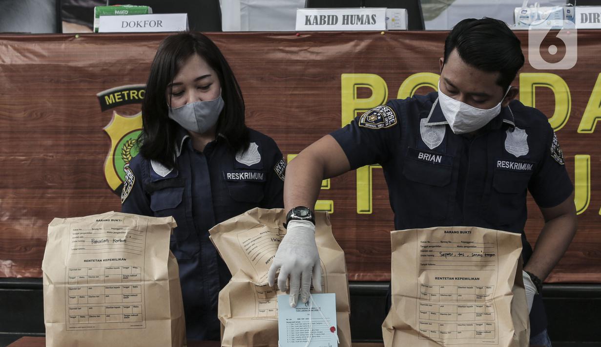 Foto Polda Metro Jaya Sampaikan Rilis Kasus Editor Metro Tv News Liputan6 Com
