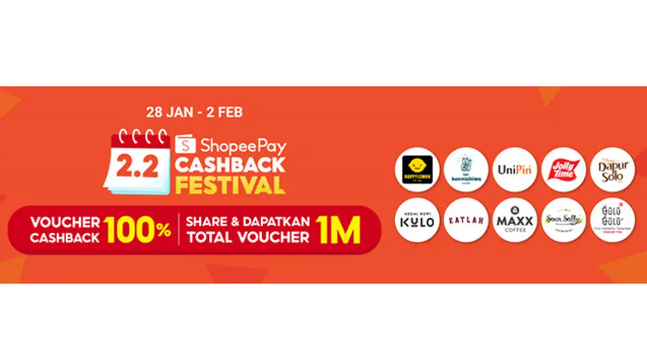ShopeePay Cashback Festival 2.2