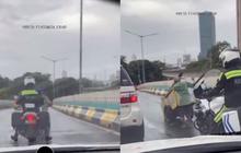 Bukan Jenderal atau Pejabat, Moge Pengawal PM TNI ini Kawal Pria Tua Pendorong Gerobak di Jalan Raya Jadi Sorotan