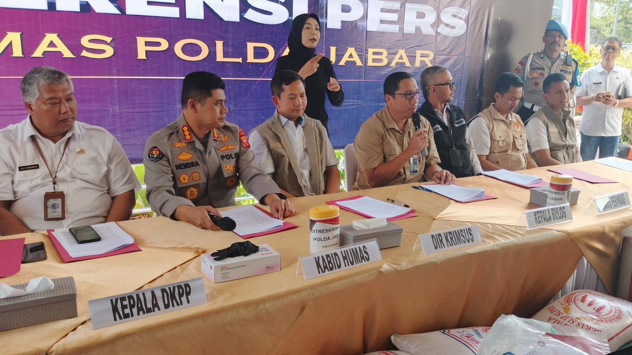 Praktik Curang Beras Premium Palsu Omzet Capai Rp7 Miliar di Jabar Terbongkar, Begini Modusnya