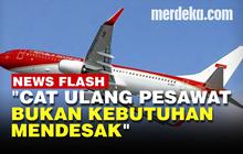 VIDEO: Tidak Ada Urgensi Cat Ulang Pesawat Kepresidenan di Tengah Pandemi Covid-19!
