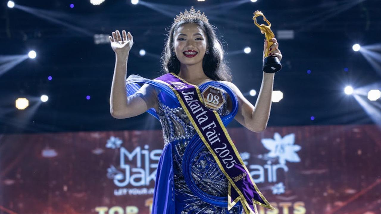 Nathasya Rizka Sakila Dinobatkan sebagai Miss Jakarta Fair 2025