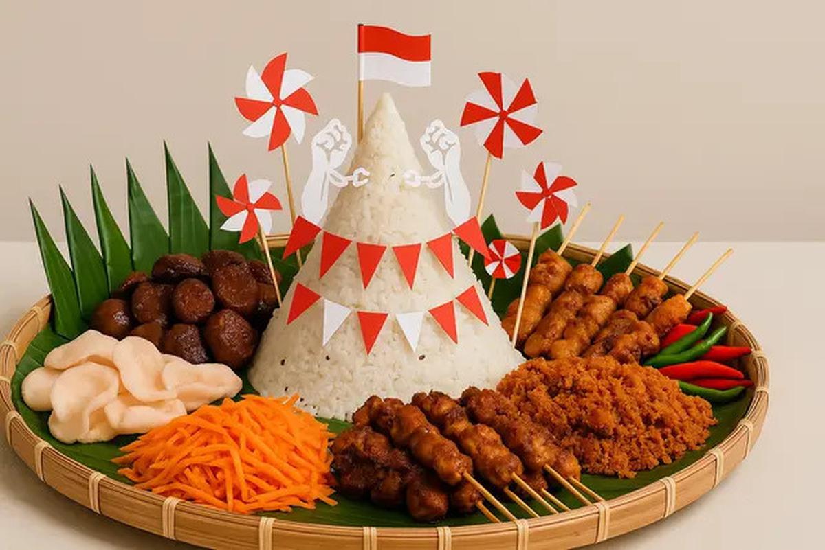 8 Ide Isi Tumpeng 17 Agustusan yang Unik dan Kreatif, Bukan Cuma Nasi Kuning