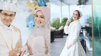 Potret Gaya Hijab Dine Mutiara Istri Sahrul Gunawan (Sumber: Instagram/dine.pear)