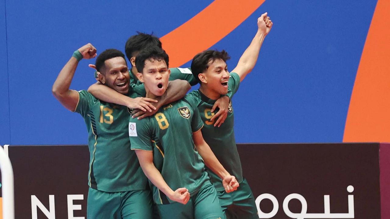FOTO: Timnas Futsal Indonesia Cetak Sejarah ke Semifinal Piala Asia 2026
