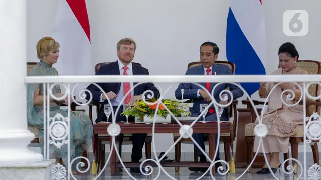 Jokowi Terima Kunjungan Raja dan Ratu Belanda