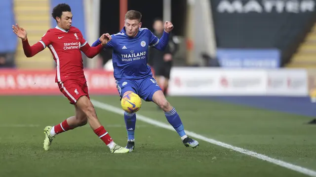 Leicester City Sikat Liverpool 3-1