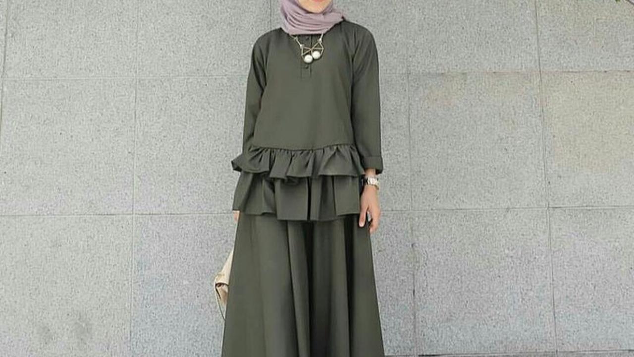 7 Inspirasi Baju Gamis Rayon untuk Lebaran 2025, Tampil Anggun dan Modis!
