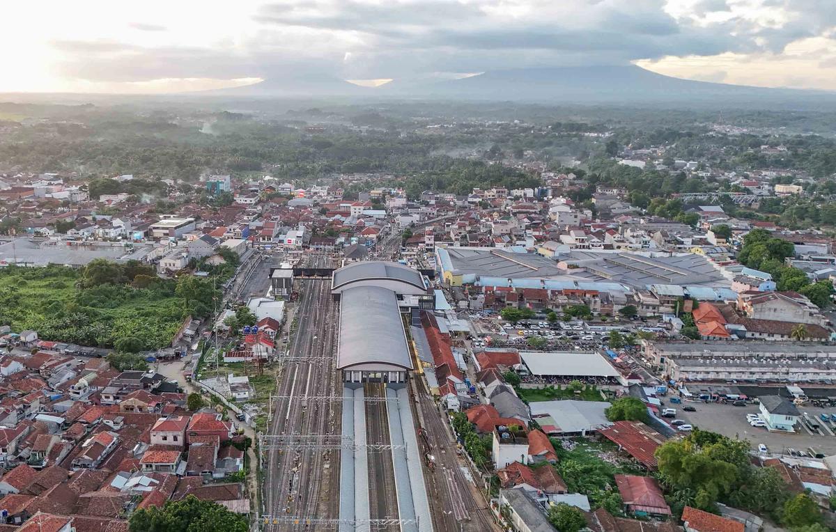FOTO: Uji Coba Stasiun Rangkasbitung Ultimate Dimulai, Fasilitas Baru Siap Sambut Penumpang